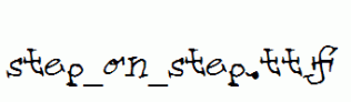 step_on_step.ttf