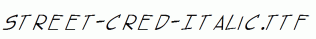 street-cred-Italic.ttf