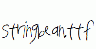stringbean.ttf