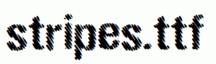 stripes.ttf