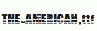THE-AMERICAN.ttf