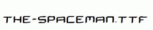 THE-SPACEMAN.ttf
