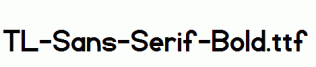 TL-Sans-Serif-Bold.ttf