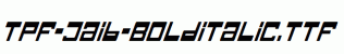TPF-Jaib-BoldItalic.ttf