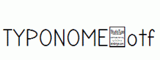 TYPONOME.otf
