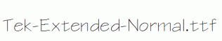 Tek-Extended-Normal.ttf