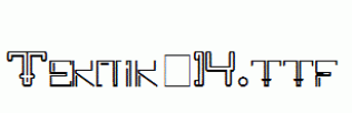 Teknik-14.ttf