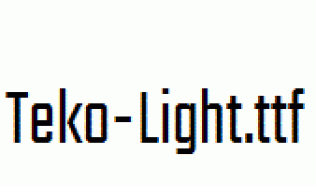 Teko-Light.ttf