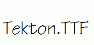 Tekton.ttf