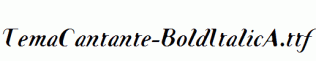 TemaCantante-BoldItalicA.ttf