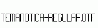 Temanotica-Regular.otf