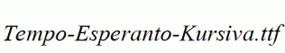 Tempo-Esperanto-Kursiva.ttf