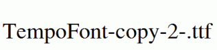 TempoFont-copy-2-.ttf