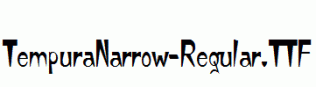 TempuraNarrow-Regular.ttf