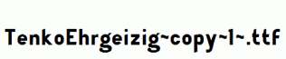 TenkoEhrgeizig-copy-1-.ttf