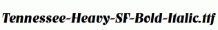 Tennessee-Heavy-SF-Bold-Italic.ttf