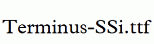 Terminus-SSi.ttf