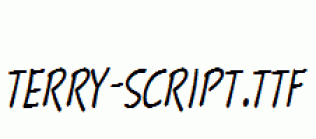 Terry-Script.ttf