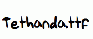Tethanda.ttf