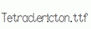 Tetraclericton.ttf