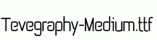 Tevegraphy-Medium.ttf