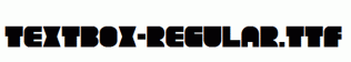 TextBox-Regular.ttf