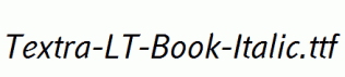 Textra-LT-Book-Italic.ttf