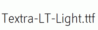 Textra-LT-Light.ttf