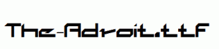 The-Adroit.ttf