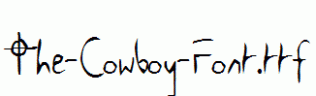 The-Cowboy-Font.ttf