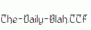 The-Daily-Blah.ttf