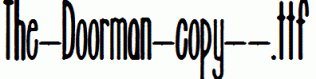 The-Doorman-copy-1-.ttf