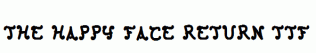 The-Happy-Face-Return.ttf