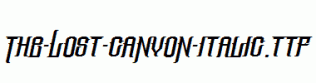 The-Lost-Canyon-Italic.ttf