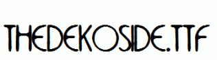 TheDekoSide.ttf