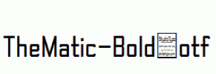 TheMatic-Bold.otf
