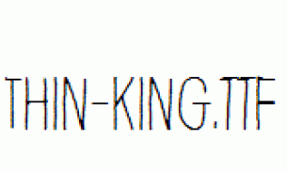Thin-king.ttf