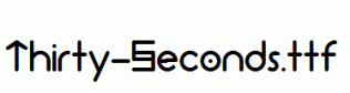 Thirty-Seconds.ttf