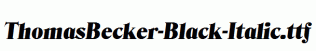 ThomasBecker-Black-Italic.ttf