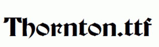 Thornton.ttf