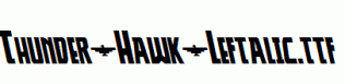 Thunder-Hawk-Leftalic.ttf