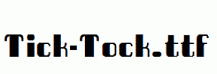 Tick-Tock.ttf