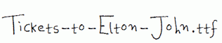 Tickets-to-Elton-John.ttf