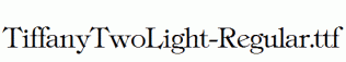 TiffanyTwoLight-Regular.ttf