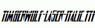 Timberwolf-Laser-Italic.ttf