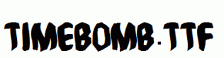 Timebomb.ttf