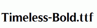 Timeless-Bold.ttf