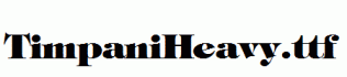 TimpaniHeavy.ttf