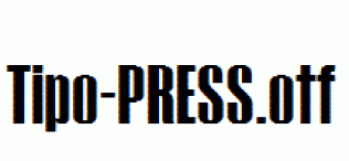Tipo-PRESS.otf