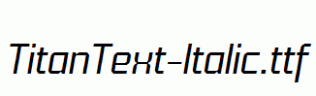 TitanText-Italic.ttf